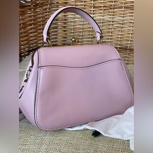 Coach Kisslock Satchel 1941 Frame Bag 23 in PINK– RARE